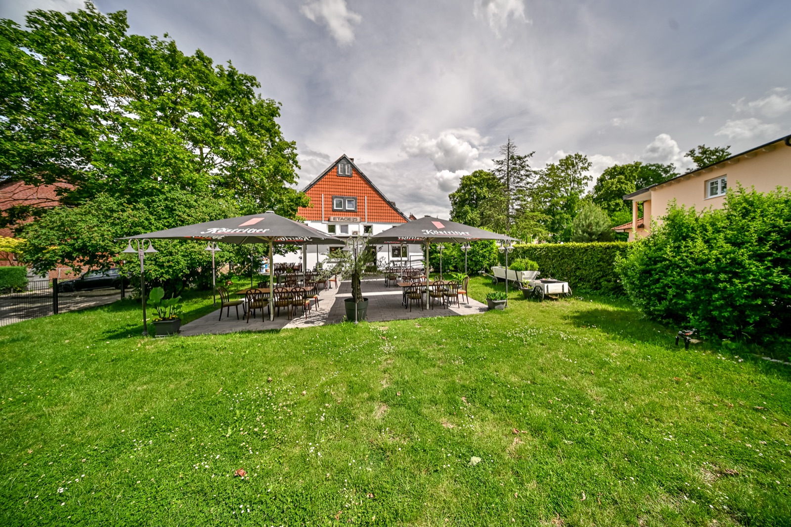 Haus mit Garten